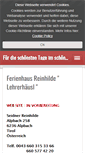 Mobile Screenshot of ferienhaus-alpbach.com